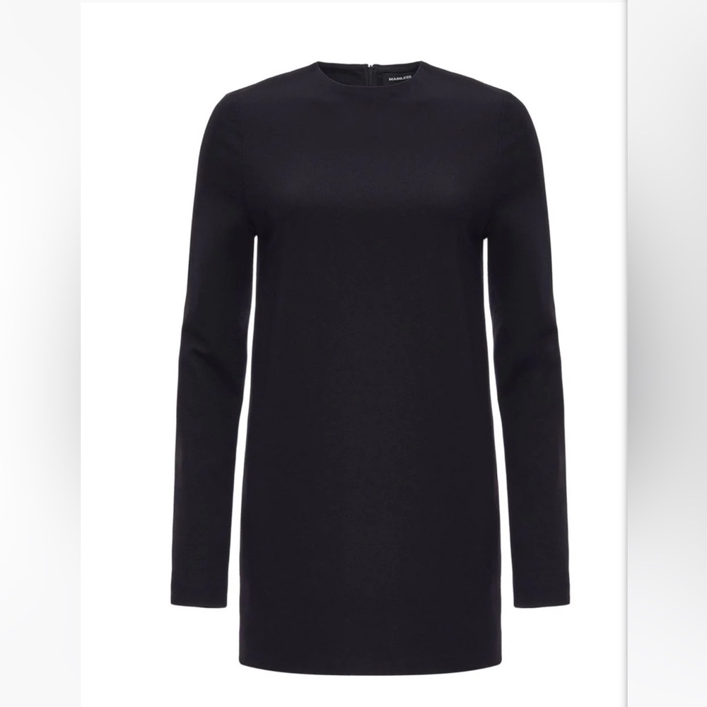 Long sleeve little black dress from Mainless Studio. NWOT